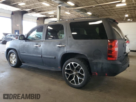 2008 Chevrolet Tahoe 3LT z VIN 1GNFK13048J139678, wystawiony jako Copart lot #61505085 z przebiegiem 169 099 mil mil oraz Czysty tytuł • Clean title. Historia ofert i sprzedaży dostępna na DreamBid. Obrazek 2.