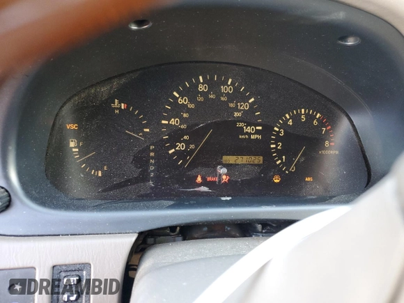 2002 Lexus RX 300 with VIN JTJHF10UX20286711, listed as a Copart auction lot 45305695 with 271,025 mi miles and Salvage Title. Bid and sale history available at carsss.com. Image 9.