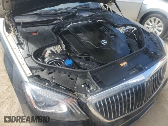 2020 Mercedes-Benz S-Class Maybach S 560 with VIN W1KUX8GB2LA555345, listed as a Copart auction lot 74053994 with 19,346 mi miles and Non Repairable. Bid and sale history available at carsss.com. Image 11.
