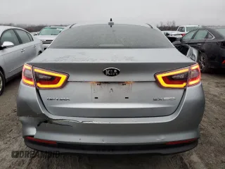 2014 Kia Optima EX with VIN KNAGN4ADXE5074560, listed as a Copart auction lot 39807434 with 142,409 mi miles and Salvage Title. Bid and sale history available at carsss.com. Image 6.