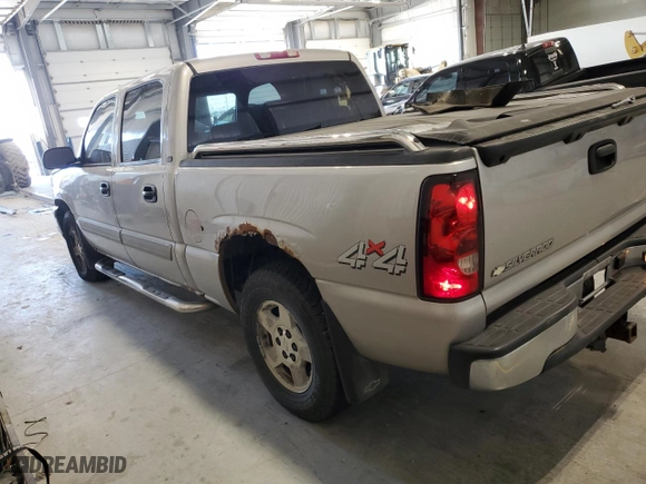 2007 Chevrolet Silverado 1500 Classic LT1 with VIN 2GCEK13Z971139834, listed as a Copart auction lot 86634574 with 95,632 mi miles and Salvage Title. Bid and sale history available at carsss.com. Image 2.