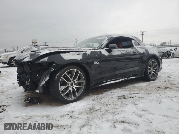 2017 Ford Mustang GT Premium with VIN 1FATP8FF0H5213666, listed as a Copart auction lot 42120475 with 69,616 mi miles and Salvage title. Bid and sale history available at DreamBid. Image 1.