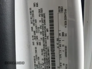2020 Ford Escape SE Sport Hybrid with VIN 1FMCU0BZXLUB10012, listed as a Copart auction lot 56632465 with 114,190 mi miles and Non repairable. Bid and sale history available at DreamBid. Image 13.