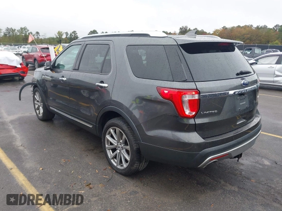 2016 Ford Explorer Limited with VIN 1FM5K8F84GGA27100, listed as a IAAI auction lot 40759591 with 179,703 mi miles. Bid and sale history available at carsss.com. Image 3.