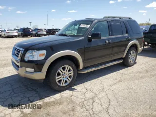 2010 Ford Explorer Eddie Bauer z VIN 1FMEU7EE3AUA96090, wystawiony jako Copart lot #52098265 z przebiegiem 166 354 mil mil oraz Czysty tytuł • Clean title. Historia ofert i sprzedaży dostępna na DreamBid. Obrazek 1.