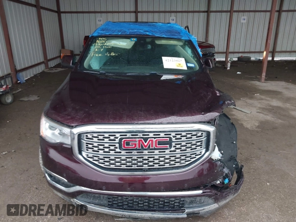 2018 GMC Acadia Denali with VIN 1GKKNPLS6JZ121620, listed as a IAAI auction lot 42123567 with Not provided miles and . Bid and sale history available at DreamBid. Image 12.