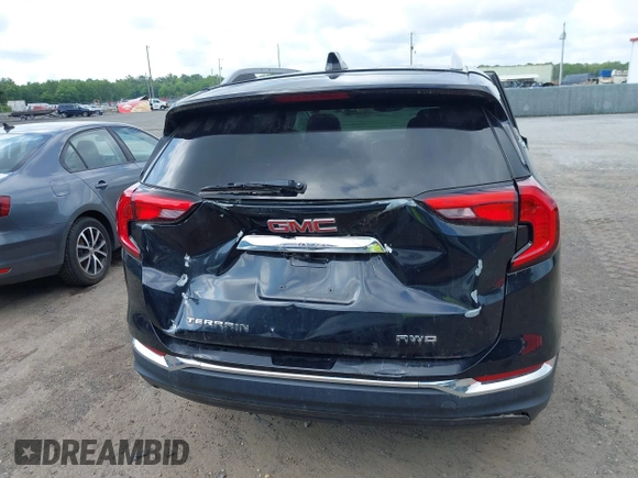 2023 GMC Terrain SLT with VIN 3GKALVEG7PL113671, listed as a IAAI auction lot 42740148 with 33,185 mi miles and . Bid and sale history available at DreamBid. Image 16.