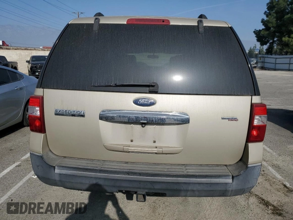 2007 Ford Expedition EL XLT with VIN 1FMFK15527LA16915, listed as a Copart auction lot 86922514 with 113,391 mi miles and Clean Title. Bid and sale history available at carsss.com. Image 6.
