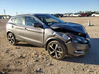 2022 Nissan Rogue Sport SL with VIN JN1BJ1CV3NW348837, listed as a Copart auction lot 81178044 with 13,664 mi miles and Salvage Title. Bid and sale history available at carsss.com. Image 4.