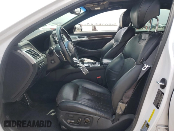 2018 Genesis G80 Sport with VIN KMHGN4JB2JU237330, listed as a Copart auction lot 58870695 with 61,417 mi miles and Salvage title. Bid and sale history available at DreamBid. Image 7.