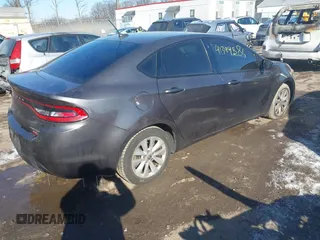 2015 Dodge Dart Aero with VIN 1C3CDFDH9FD362693, listed as a IAAI auction lot 41399886 with 101,521 mi miles. Bid and sale history available at carsss.com. Image 4.