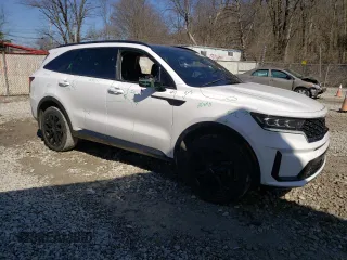 2023 Kia Sorento SX z VIN 5XYRKDLF0PG204665, wystawiony jako Copart lot #48001145 z przebiegiem 18 948 mil mil oraz Szkody całkowita. Historia ofert i sprzedaży dostępna na DreamBid. Obrazek 4.