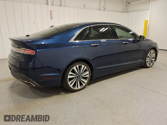 2017 Lincoln MKZ Select with VIN 3LN6L5D9XHR653644, listed as a Copart auction lot 53735965 with 97,607 mi miles and Clean title. Bid and sale history available at DreamBid. Image 3.