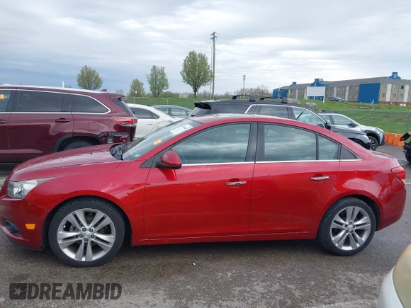 2011 Chevrolet Cruze LTZ with VIN 1G1PH5S99B7291648, listed as a IAAI auction lot 41954447 with 112,985 mi miles and . Bid and sale history available at DreamBid. Image 14.
