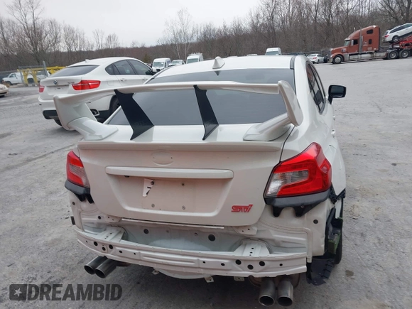 2015 Subaru WRX with VIN JF1VA1A67F9819707, listed as a IAAI auction lot 42021831 with 104,706 mi miles. Bid and sale history available at carsss.com. Image 16.