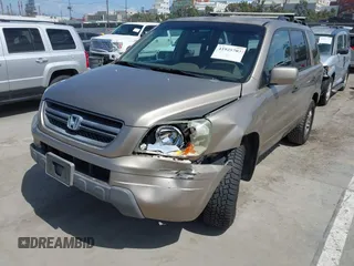 2003 Honda Pilot EX with VIN 2HKYF18433H540691, listed as a IAAI auction lot 41925703 with 192,612 mi miles. Bid and sale history available at carsss.com. Image 6.