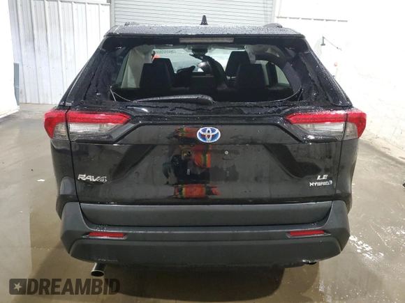 2024 Toyota RAV4 Hybrid LE with VIN 4T3LWRFV3RU148719, listed as a Copart auction lot 62809695 with 23,559 mi miles and Salvage title. Bid and sale history available at DreamBid. Image 6.