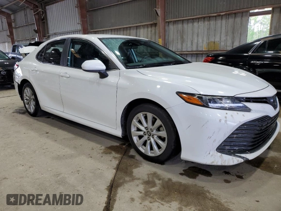 2020 Toyota Camry LE with VIN 4T1C11AK1LU878853, listed as a Copart auction lot 51052405 with 143,380 mi miles and Salvage Title. Bid and sale history available at carsss.com. Image 4.