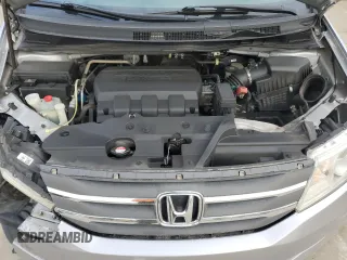 2012 Honda Odyssey EX-L with VIN 5FNRL5H60CB117376, listed as a Copart auction lot 50740725 with 163,716 mi miles and Salvage Title. Bid and sale history available at DreamBid. Image 14.
