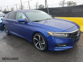 2018 Honda Accord Sedan Sport 1.5T with VIN 1HGCV1F36JA074736, listed as a IAAI auction lot 41784715 with 125,964 mi miles. Bid and sale history available at carsss.com. Image 1.
