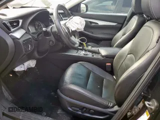 2019 Infiniti QX50 Essential with VIN 3PCAJ5M34KF124523, listed as a Copart auction lot 59371505 with 59,457 mi miles and Salvage title. Bid and sale history available at DreamBid. Image 7.