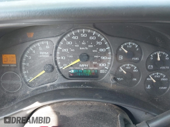 2000 GMC Sierra 1500 SL with VIN 1GTEC14VXYE124476, listed as a IAAI auction lot 41918838 with 184,796 mi miles and . Bid and sale history available at DreamBid. Image 7.