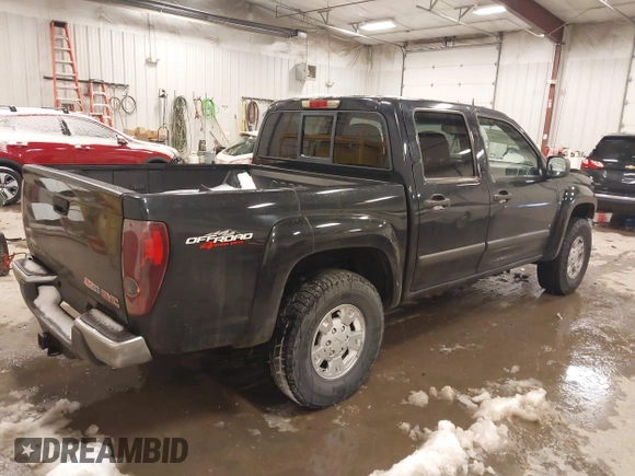 2008 GMC Canyon SLE2 with VIN 1GTDT43E988228132, listed as a IAAI auction lot 41405379 with 130,355 mi miles. Bid and sale history available at carsss.com. Image 4.