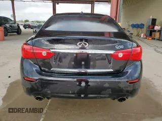 2015 Infiniti Q50 Premium with VIN JN1BV7AP6FM335248, listed as a Copart auction lot 61015275 with 117,227 mi miles and Clean title. Bid and sale history available at DreamBid. Image 6.