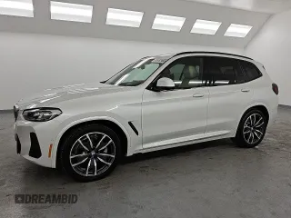 2024 BMW X3 sDrive30i with VIN 5UX43DP09R9U99488, listed as a Copart auction lot 52829275 with 34,713 mi miles and Clean Title. Bid and sale history available at DreamBid. Image 1.