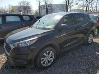 2019 Hyundai Tucson SE with VIN KM8J2CA43KU001216, listed as a Copart auction lot 54161225 with 50,645 mi miles and Salvage Title. Bid and sale history available at carsss.com. Image 1.