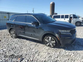 2021 Kia Sorento S with VIN 5XYRL4LC6MG051627, listed as a Copart auction lot 45833105 with 88,175 mi miles and Salvage Title. Bid and sale history available at DreamBid. Image 4.