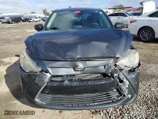 2017 Toyota Yaris iA with VIN 3MYDLBYV7HY182660, listed as a Copart auction lot 49681355 with 0 mi miles and Salvage Title. Bid and sale history available at carsss.com. Image 5.