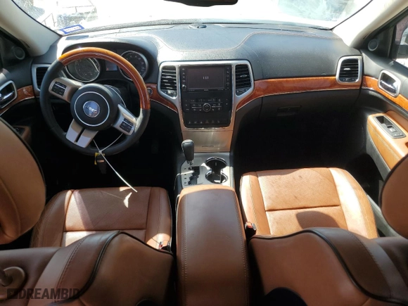 2012 Jeep Grand Cherokee Overland with VIN 1C4RJFCT9CC346757, listed as a Copart auction lot 47946815 with 71,316 mi miles and Salvage Title. Bid and sale history available at carsss.com. Image 8.