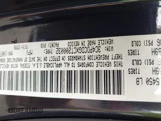 2012 Dodge Journey Crew с VIN 3C4PDCDGXCT200032, выставлен на аукционе IAAI как лот 42412809 с пробегом 154 423 миль миль и . История ставок и продаж доступна на DreamBid. Изображение 9.