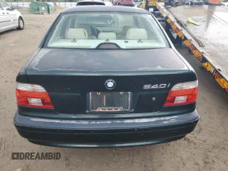 2001 BMW 5 Series 540iA with VIN WBADN63471GM71573, listed as a Copart auction lot 73868984 with 0 mi miles and Non Repairable. Bid and sale history available at carsss.com. Image 6.