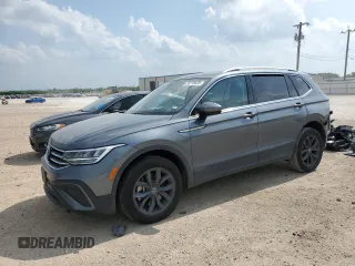 2023 Volkswagen Tiguan SE with VIN 3VV3B7AX2PM125103, listed as a Copart auction lot 55278635 with 25,619 mi miles and Salvage title. Bid and sale history available at DreamBid. Image 1.