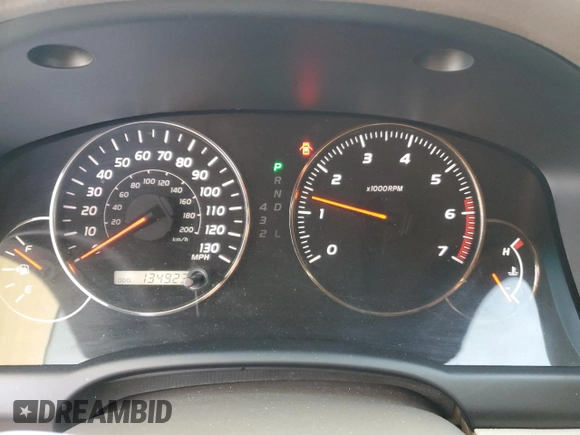 2006 Lexus GX with VIN JTJBT20X460120401, listed as a Copart auction lot 48416505 with 134,923 mi miles and Salvage Title. Bid and sale history available at carsss.com. Image 9.
