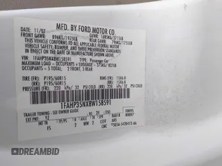 2008 Ford Focus SE с VIN 1FAHP35NX8W158591, выставлен на аукционе IAAI как лот 42237633 с пробегом 167 673 миль миль и . История ставок и продаж доступна на DreamBid. Изображение 9.