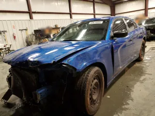 2017 Dodge Charger Police with VIN 2C3CDXKTXHH521238, listed as a Copart auction lot 43614585 with Not Provided miles and Salvage Title. Bid and sale history available at DreamBid. Image 1.