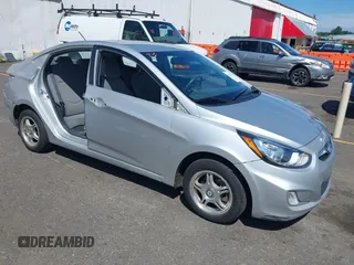 2012 Hyundai Accent GLS with VIN KMHCU4AEXCU241639, listed as a IAAI auction lot 42327411 with 108,939 mi miles and . Bid and sale history available at DreamBid. Image 1.