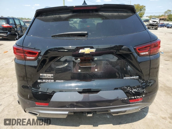 2024 Chevrolet Blazer Premier z VIN 3GNKBLR44RS164147, wystawiony jako Copart lot #71015534 z przebiegiem 15 779 mil mil oraz Szkoda całkowita • Salvage title. Historia ofert i sprzedaży dostępna na DreamBid. Obrazek 6.