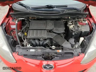 2011 Mazda Mazda2 Sport with VIN JM1DE1HZ8B0128484, listed as a Copart auction lot 52756635 with 143,691 mi miles and Salvage Title. Bid and sale history available at carsss.com. Image 11.