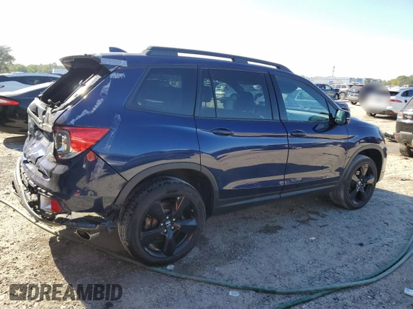 2019 Honda Passport Elite z VIN 5FNYF8H05KB012427, wystawiony jako Copart lot #50409635 z przebiegiem 72 814 mil mil oraz Szkoda całkowita • Salvage title. Historia ofert i sprzedaży dostępna na DreamBid. Obrazek 3.