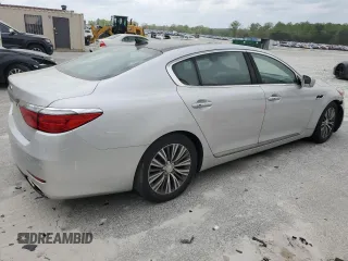 2017 Kia K900 Luxury with VIN KNALU4D36H6035113, listed as a Copart auction lot 52141195 with 92,299 mi miles and Salvage Title. Bid and sale history available at carsss.com. Image 3.