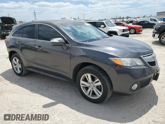2014 Acura RDX Tech Pkg with VIN 5J8TB3H59EL014222, listed as a Copart auction lot 52995865 with 237,444 mi miles and Salvage Title. Bid and sale history available at carsss.com. Image 4.