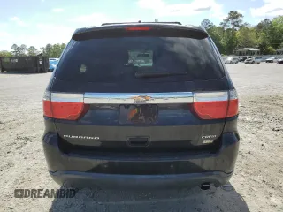 2012 Dodge Durango Crew with VIN 1C4RDHDG3CC265631, listed as a Copart auction lot 53474095 with 187,745 mi miles and Salvage Title. Bid and sale history available at DreamBid. Image 6.