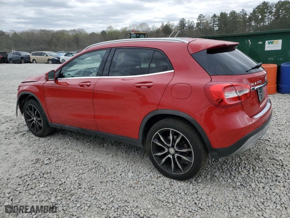 2015 Mercedes-Benz GLA-Class GLA 250 with VIN WDCTG4EB1FJ111227, listed as a Copart auction lot 49957235 with 233,935 mi miles and Salvage Title. Bid and sale history available at carsss.com. Image 2.