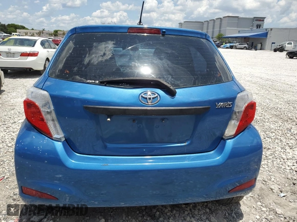 2012 Toyota Yaris L z VIN JTDKTUD35CD504228, wystawiony jako Copart lot #58016035 z przebiegiem 192 105 mil mil oraz Czysty tytuł • Clean title. Historia ofert i sprzedaży dostępna na DreamBid. Obrazek 6.