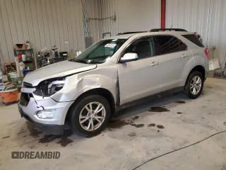2016 Chevrolet Equinox LT z VIN 2GNFLFEKXG6106625, wystawiony jako Copart lot #53667615 z przebiegiem 60 752 mil mil oraz Czysty tytuł • Clean title. Historia ofert i sprzedaży dostępna na DreamBid. Obrazek 1.