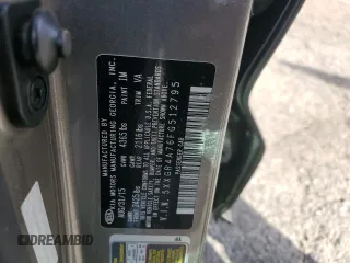 2015 Kia Optima SX with VIN 5XXGR4A76FG512795, listed as a Copart auction lot 42219495 with Not Provided miles and Salvage Title. Bid and sale history available at carsss.com. Image 13.